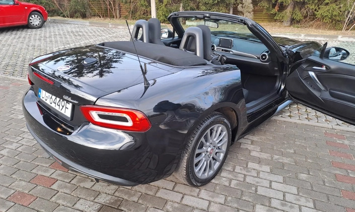 Fiat 124 Spider cena 59900 przebieg: 67000, rok produkcji 2017 z Grudziądz małe 211